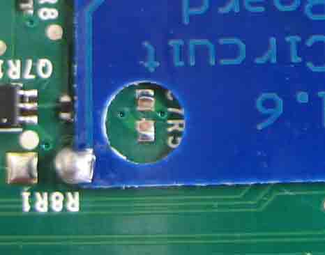 damaged smd capacitor