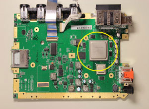 Wii motherboard