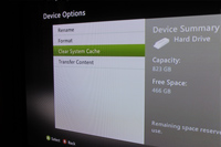Xbox 360 system cache