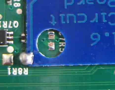 damaged smd capacitor