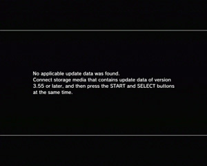 no update found