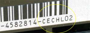 ps3 phat model number loaction