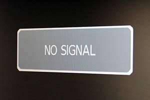 No display